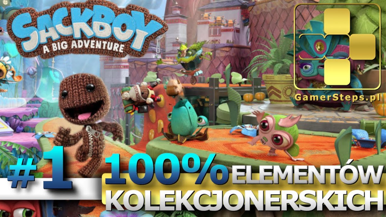 Sackboy: A Big Adventure: Wielka Przygoda #1 | 100% Element&oacute;w kolekcjonerskich | All Collectibles