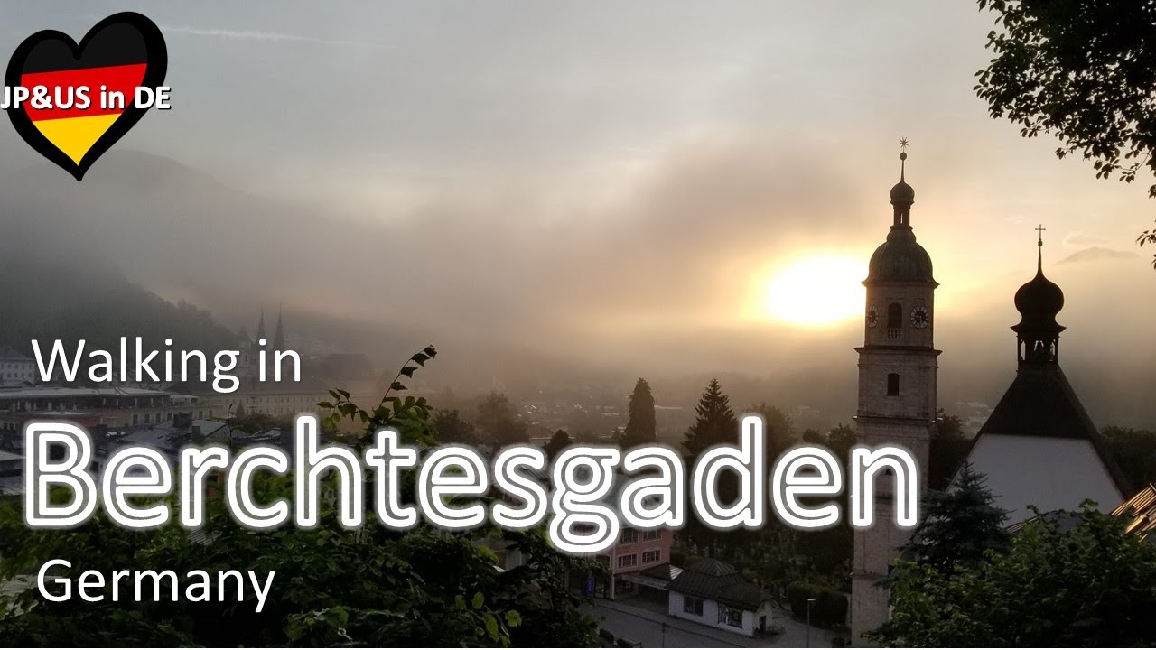 【Berchtesgaden】🇩🇪Walking in Berchtesgaden Germany / Walking Tour / German Alps