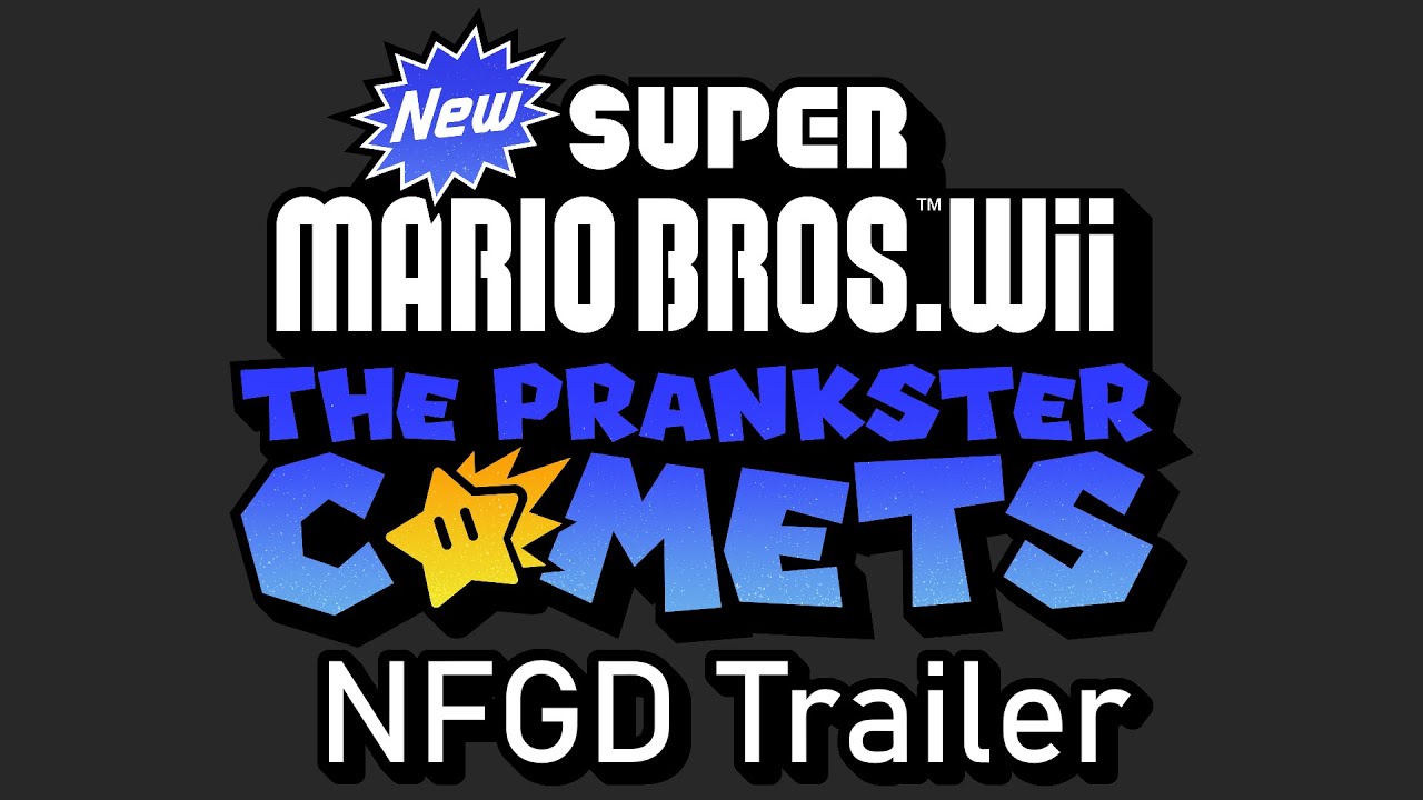 New Super Mario Bros. Wii: The Prankster Comets - NFGD Trailer
