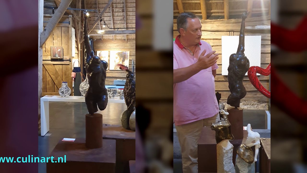 Aleid's beeldhouwwerk: Gigi!, de Gevoelige Snaar, de Valkvrouw en de WARRIOR