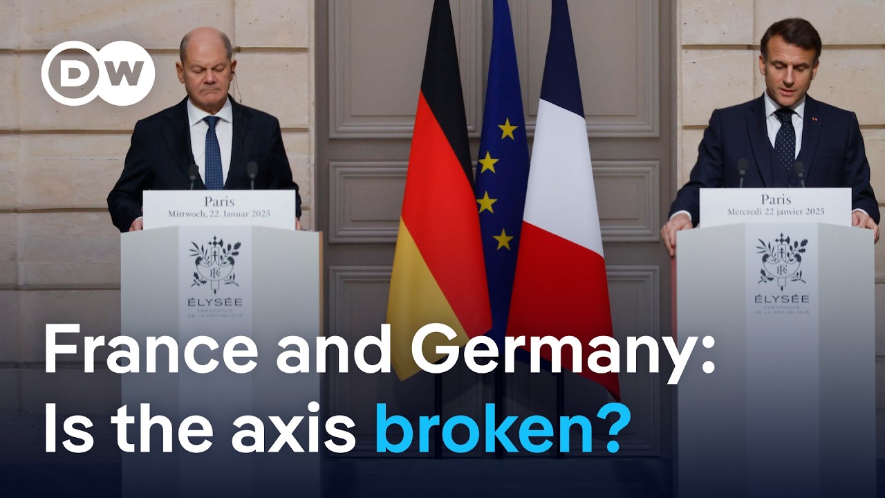 Germany's Scholz and France's Macron in Paris: How to deal with the Trump presidency | DW News
