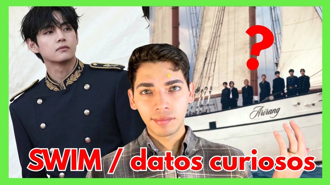 ¡IMPACTANTE!.  todo detrás de SWIM de BTS