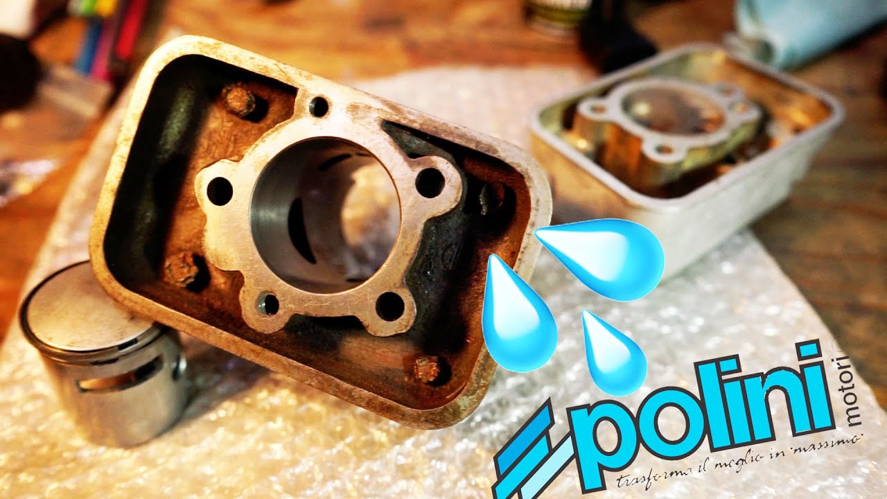 Watergekoelde Polini 60cc? (gilera citta, piaggio ciao, si, bravo,)