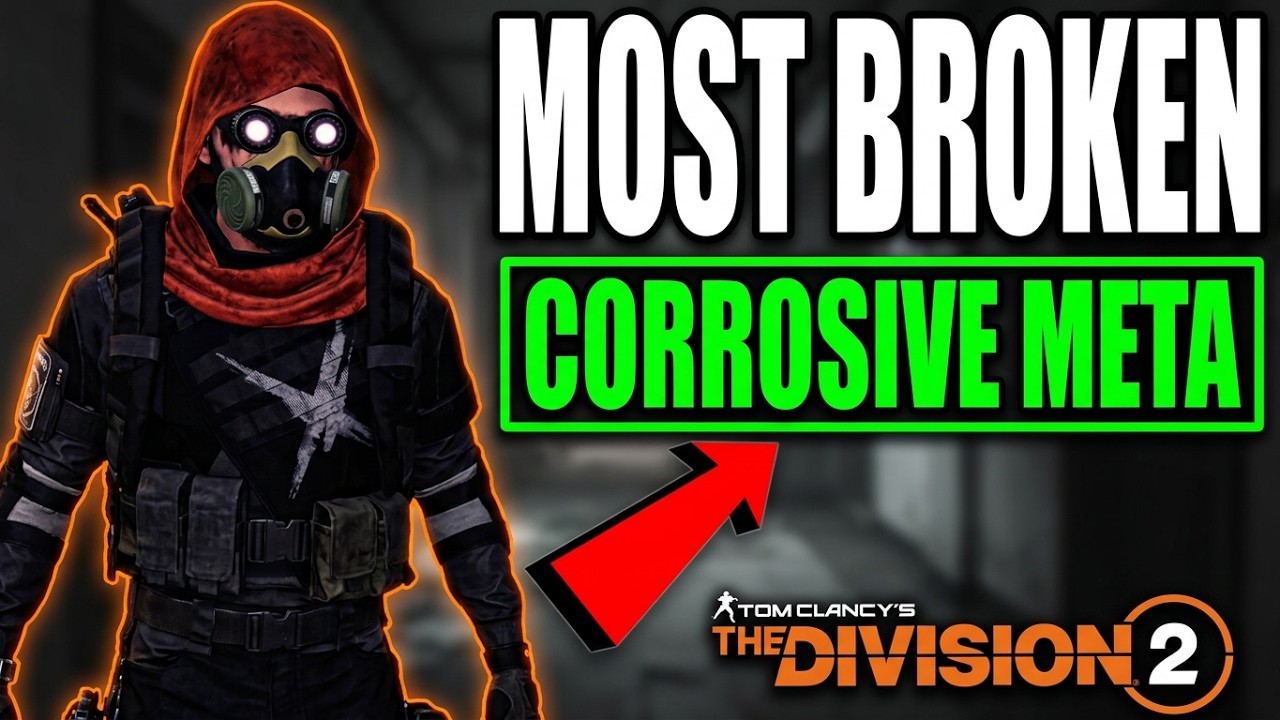 MOST BROKEN CORROSIVE SHELL BUILD | 4MILL STATUS CRIT DAMAGE | The Division 2 Ongoing + Bluescreen