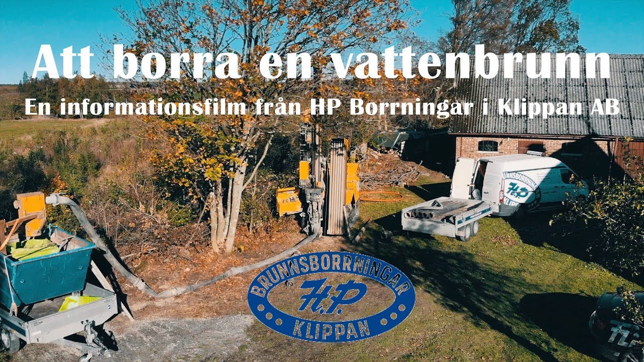 Att borra en vattenbrunn