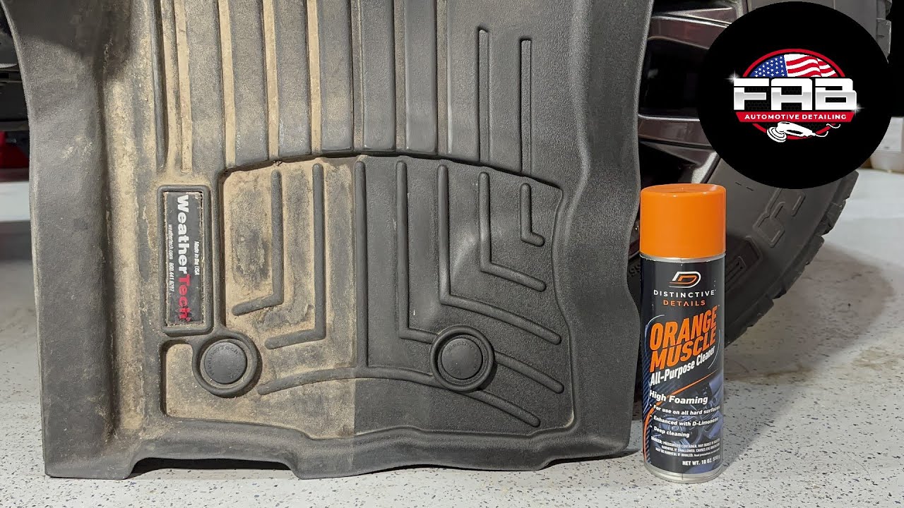 How to: Clean Floor Mats without Water and Add Protection in 4K!
