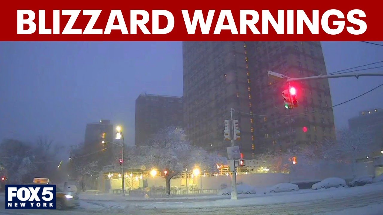 Latest on the NYC roads as blizzard warning remains in effect | Snow storm ride-along
