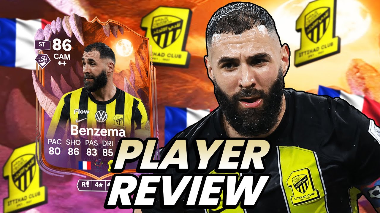 Мощный удар плюс?!😨 Обзор игрока 86 ULTIMATE SCREAM Benzema | FC 26 ULTIMATE TEAM