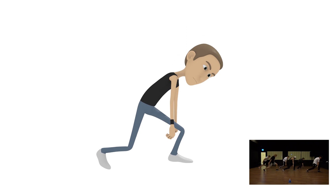 Duplicate 3D Animating SM The rookies SRB15 Dance Practice