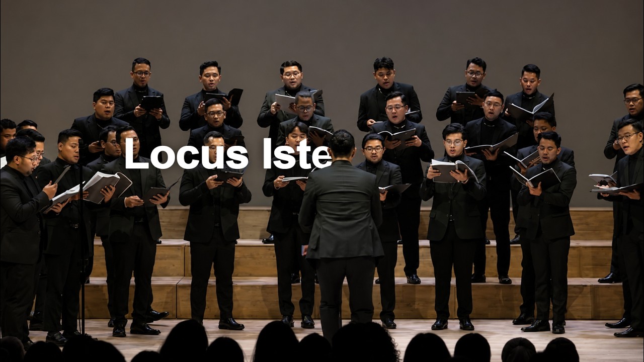 Psalm Men Voice - Locus Iste - arr. Kevin A Memley