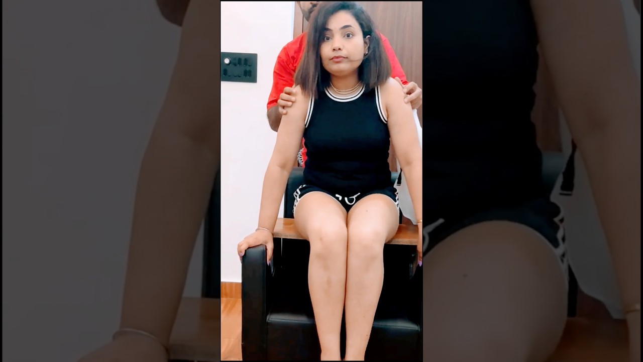 &ldquo;Smooth Nape, Wobbly Plank &ndash; Can We Do It?&rdquo;  Unique Nape Shave: Sitting on a Plank Challenge #shorts
