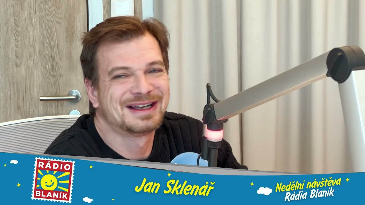 Nedělním hostem Rádia Blaník byl herec Jan Sklenář!