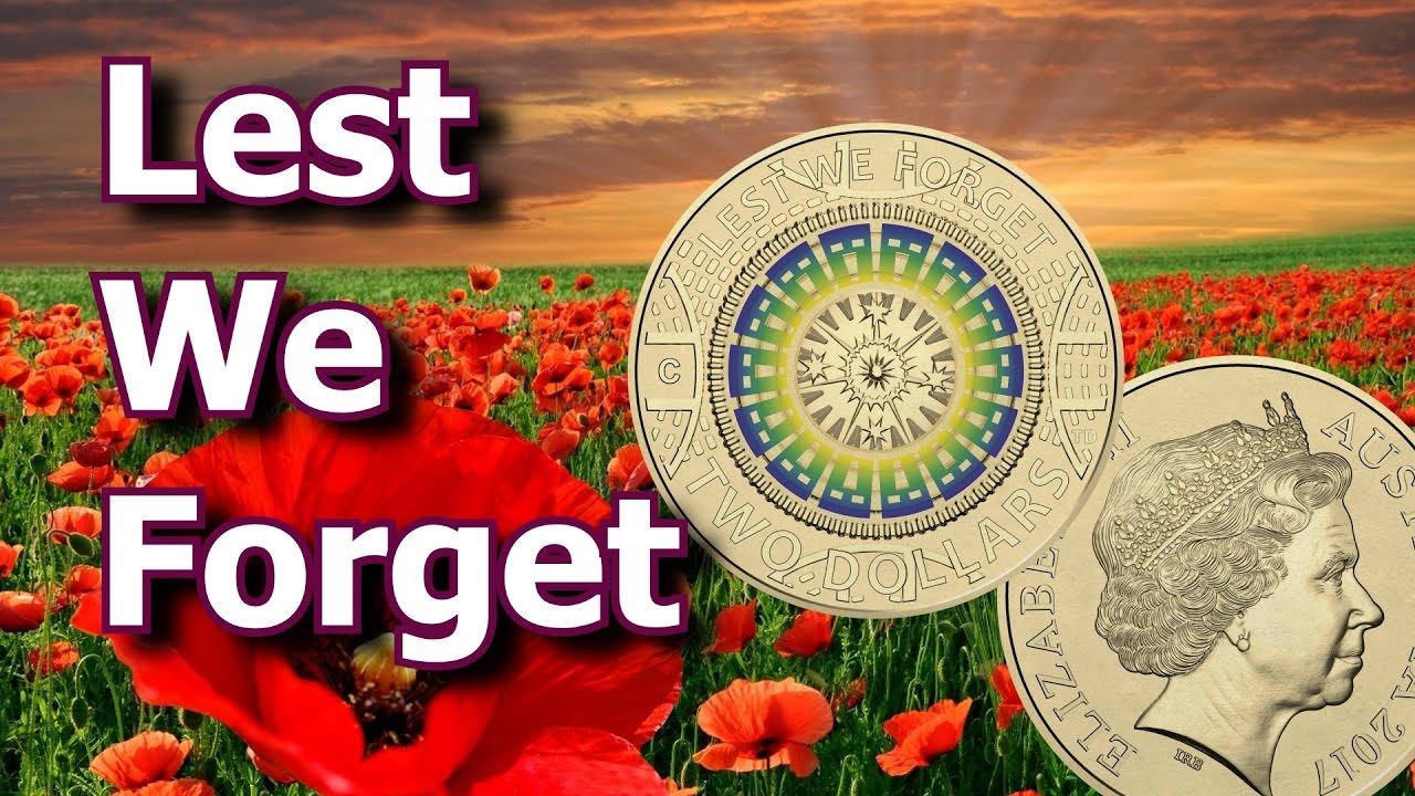Australian 2017 'Lest We Forget' Anzac Commemorative Coin