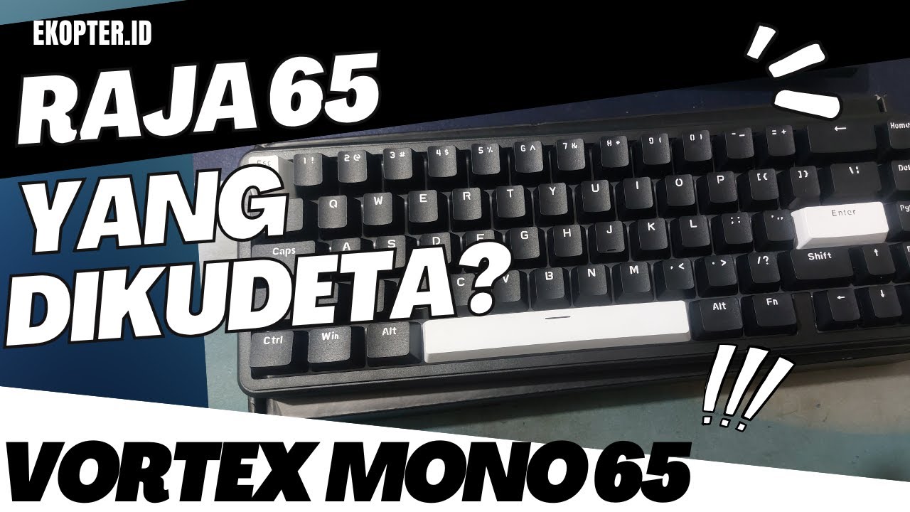 Tekview #02 Raja 65% yang dikudeta | Review Vortexseries mono 65%