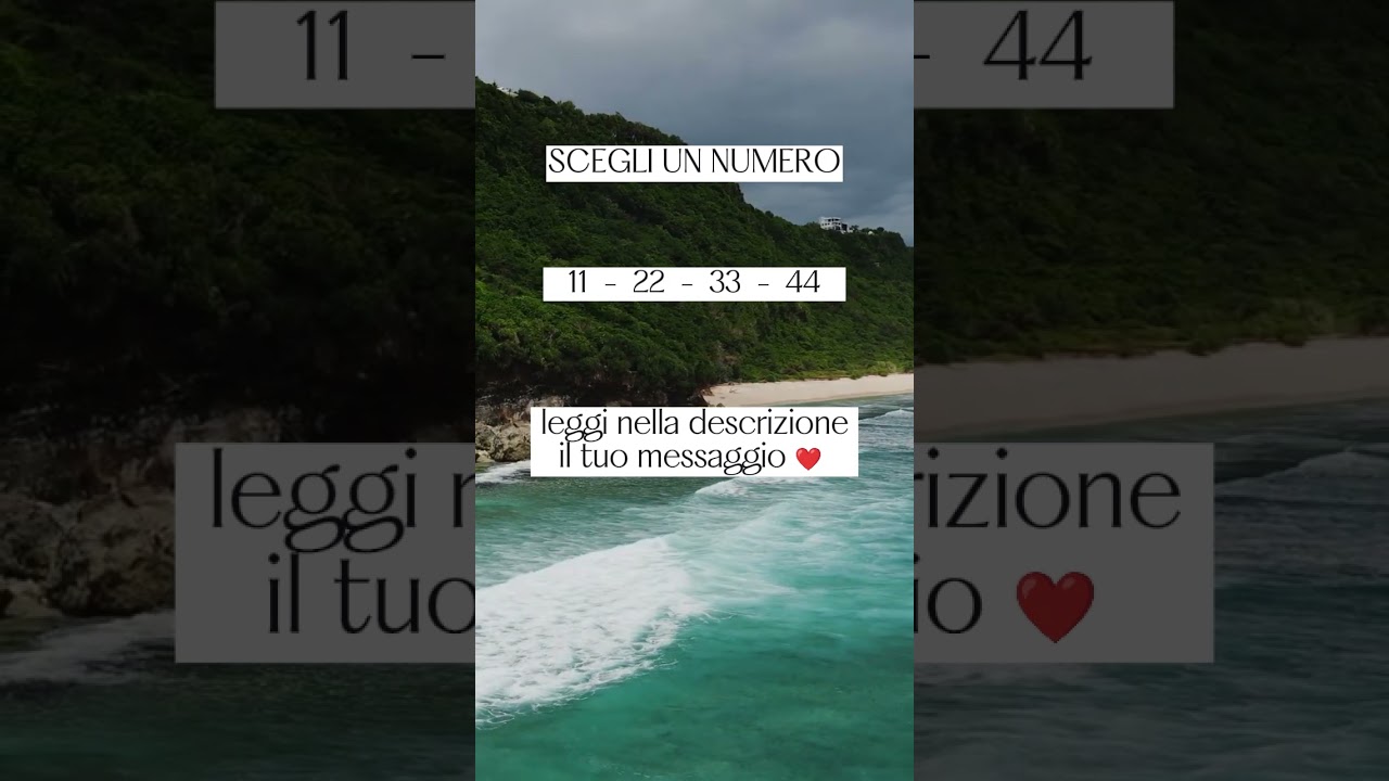 SCEGLI IL TUO NUMERO