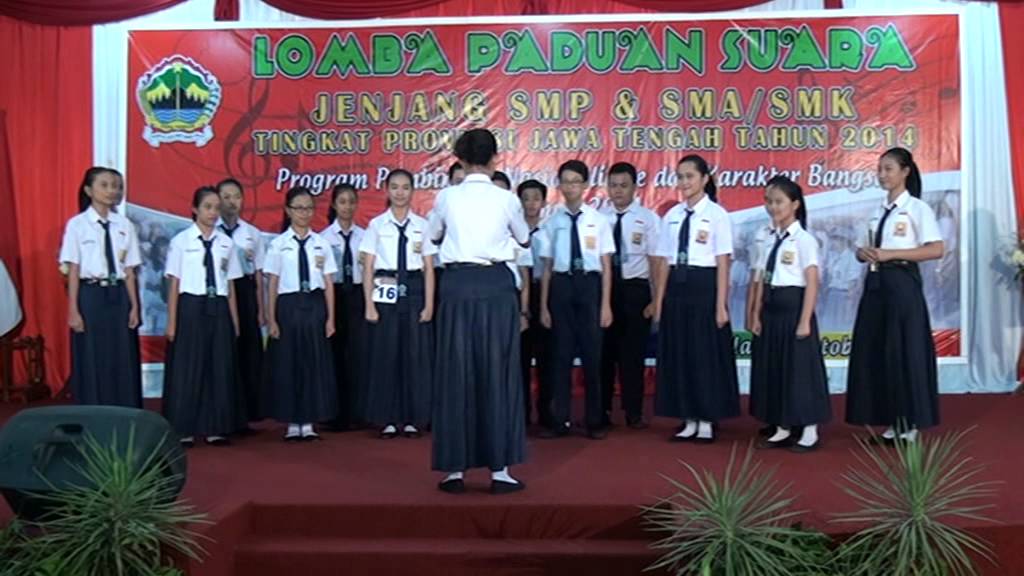 Paduan Suara SMP Negeri 2 Semarang 2014