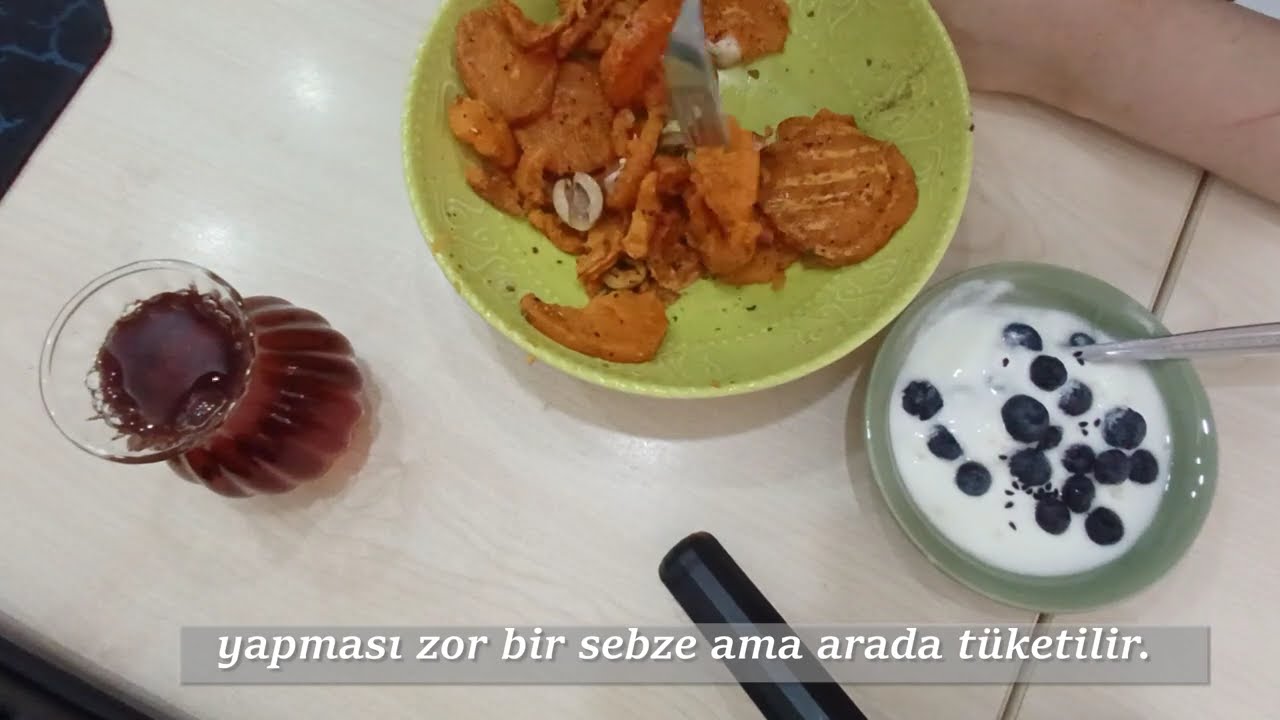 VLOG| TATLI PATATES SALATASI, FIRINDA SOSLU ÇITIR TAVUK BONFİLE, SEBZE BUĞULAMA
