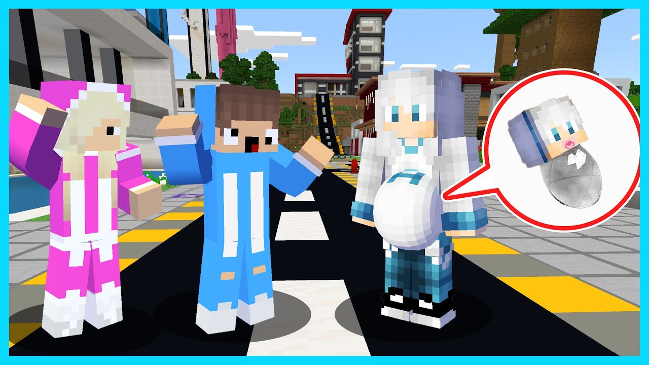 MIPAN & ZUZUZU KAGET! AKUDAV PUNYA ADIK BARU DI MINECRAFT!