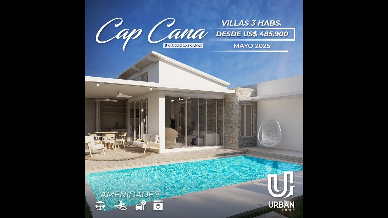 CapCanaUS$485,900, Ciudad las Canas Villas Premium with college, university, acces to playa juanillo