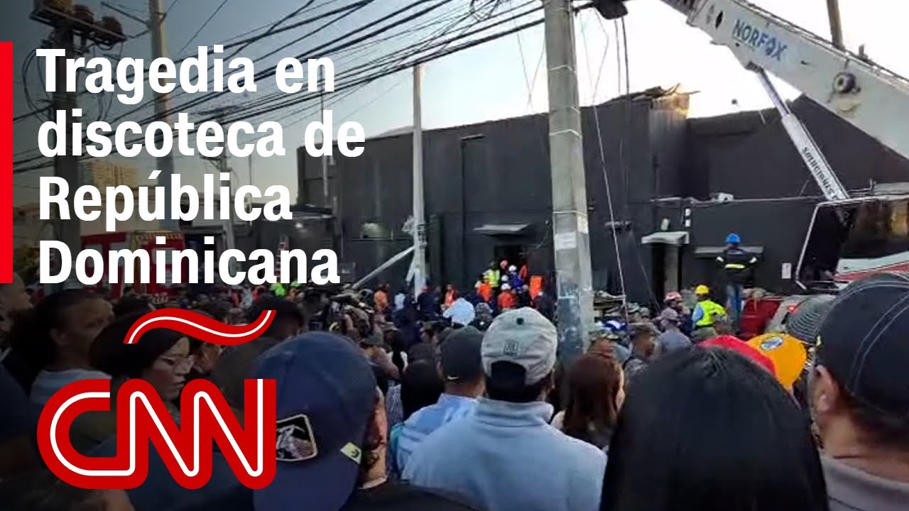 Tragedia tras el colapso del techo de una discoteca en República Dominicana