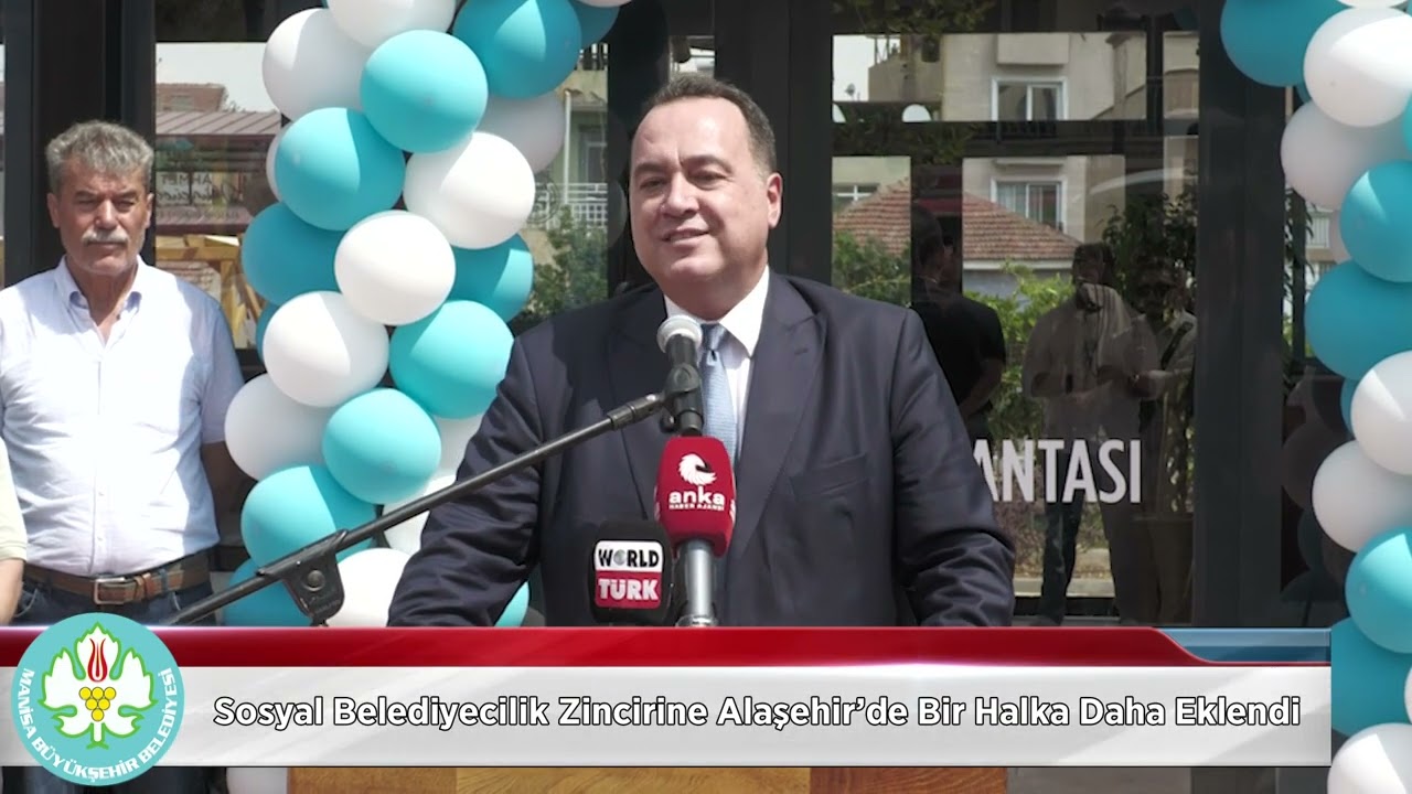 Sosyal Belediyecilik Zincirine Alaşehir’de Bir Halka Daha Eklendi