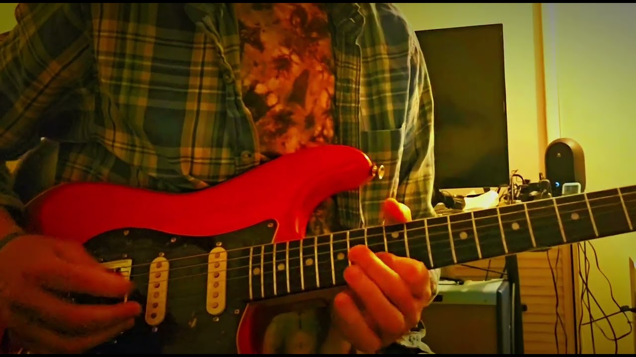 Landau Strat Funky Groove Jam #michaellandaustrat #fusionfunk #legatoguitar #guitarist 