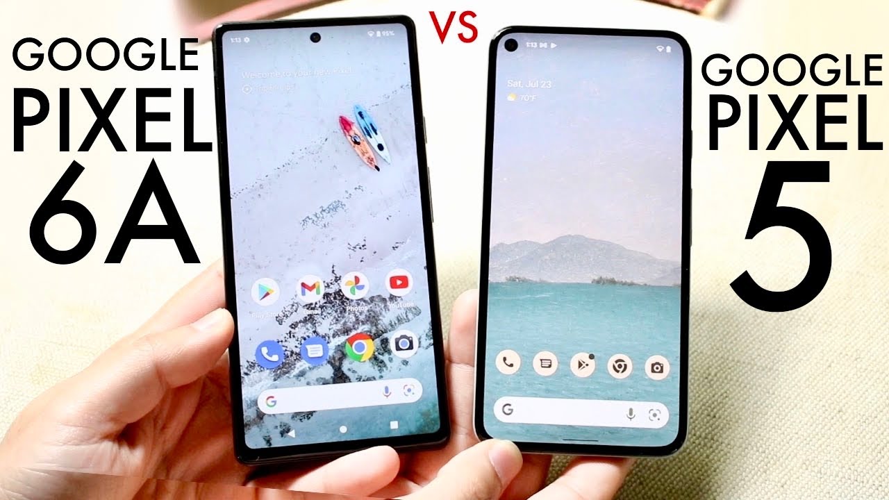 Google Pixel 6A против Google Pixel 5! (Сравнение) (Обзор)