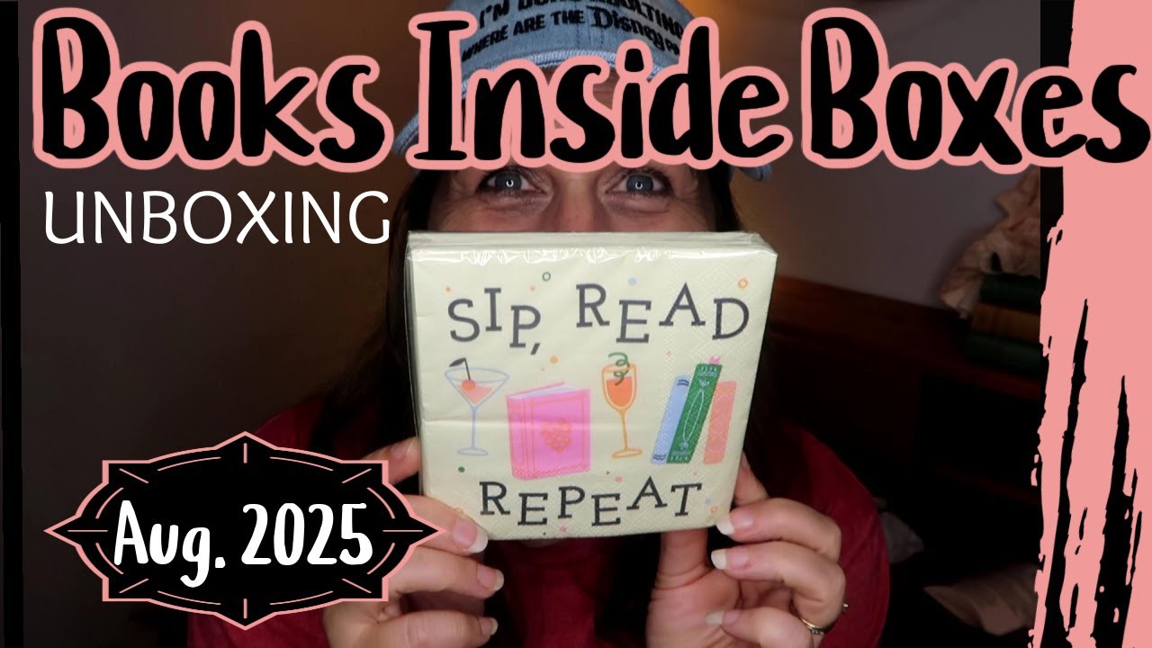 Books Inside Boxes Book Subscription Box UNBOXING Aug 2025 |Which state could it be this month?