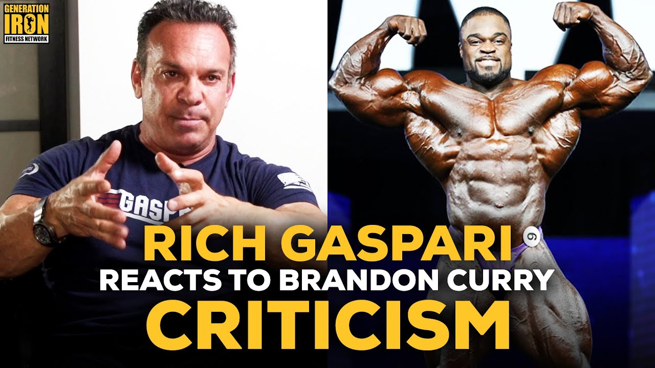 Rich Gaspari Reacts To Dorian Yates & Ronnie Coleman's Criticism Of Brandon Curry