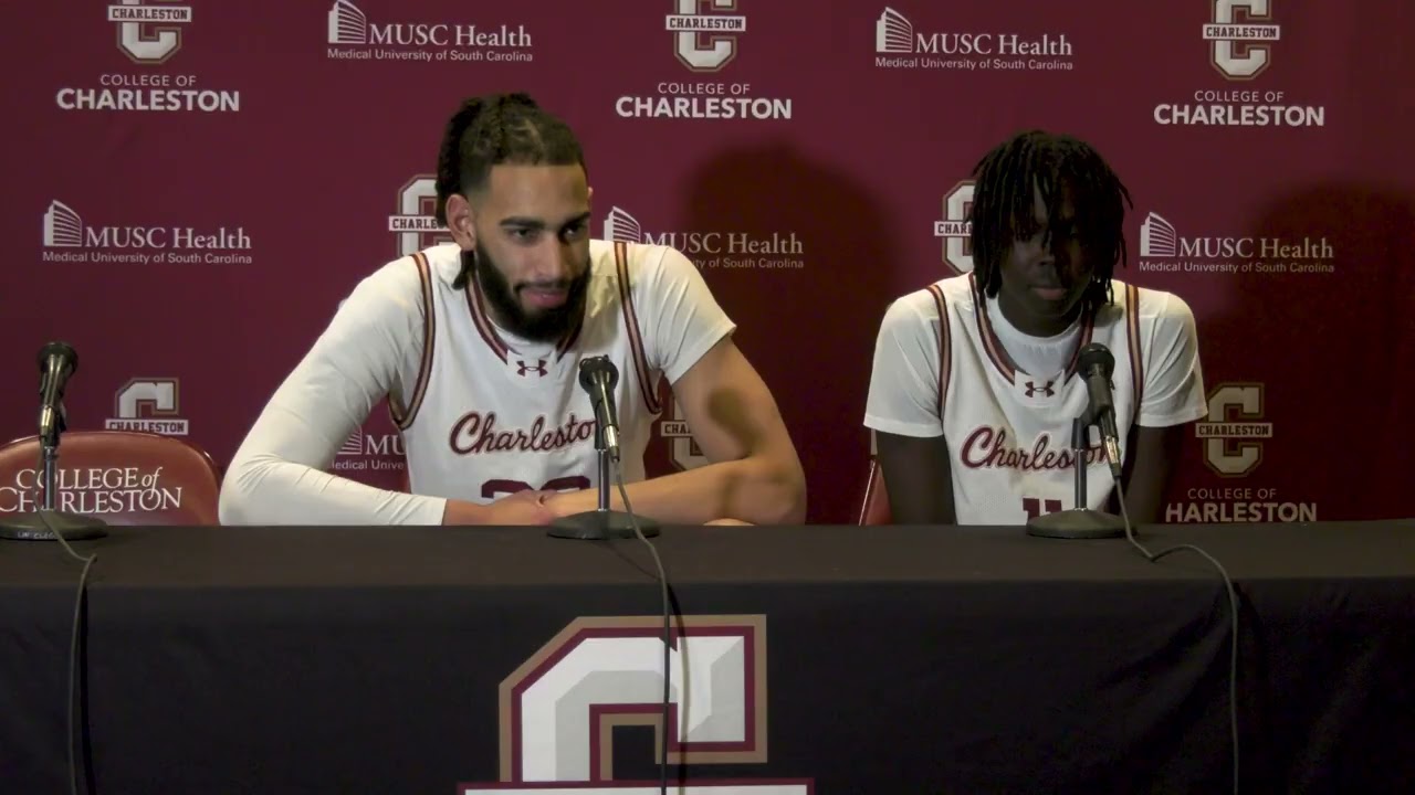 Charleston Men's Basketball Post Game Press Conference vs. SC State (11/14/25)