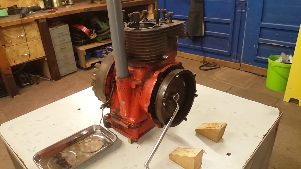 Zerlegen eines  MAG 1045 Motor  aus ein Gutbrod 1050
