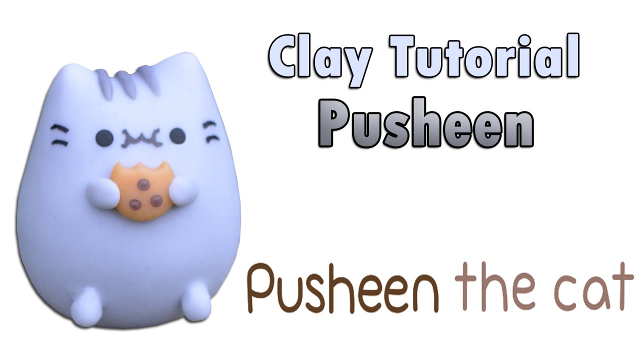 How to: PUSHEEN Cookie ✔ Clay Tutorial ★ Porcelana fria / Cold porcelain ★
