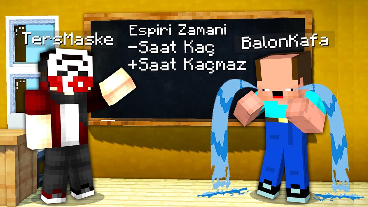 BALON KAFA VE NOOB'A SOĞUK ESPİRİLER YAPTIM ! - Minecraft
