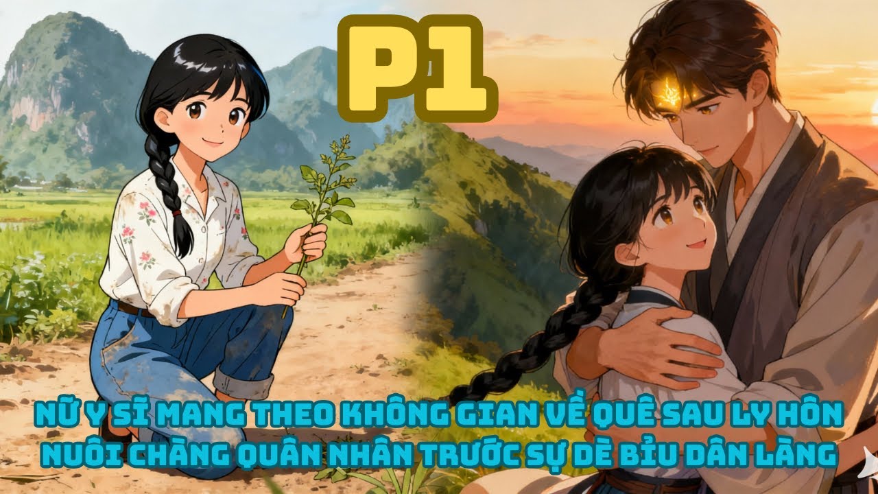 Nữ Y Sĩ Mang Theo Không Gian Về Quê Sau Ly Hôn: Nuôi Chàng Quân Nhân Trước Sự Dè Bỉu Dân Làng _ P1
