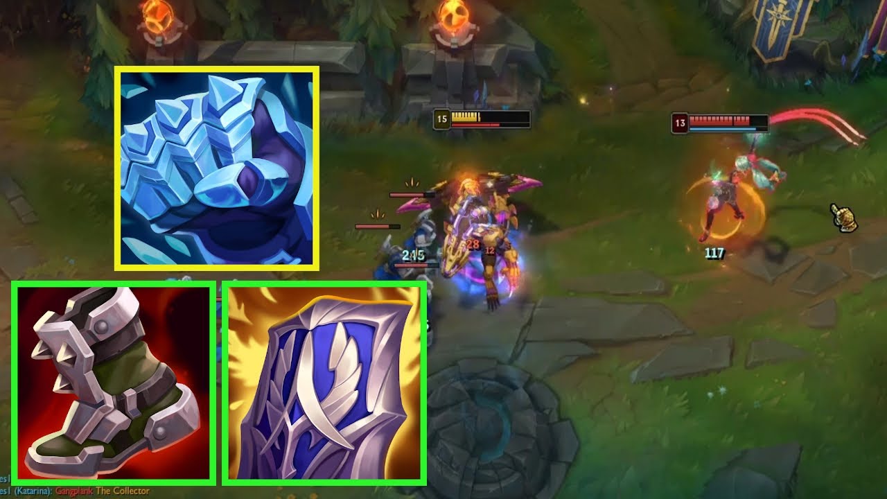 ADC vs Renekton with TANK items
