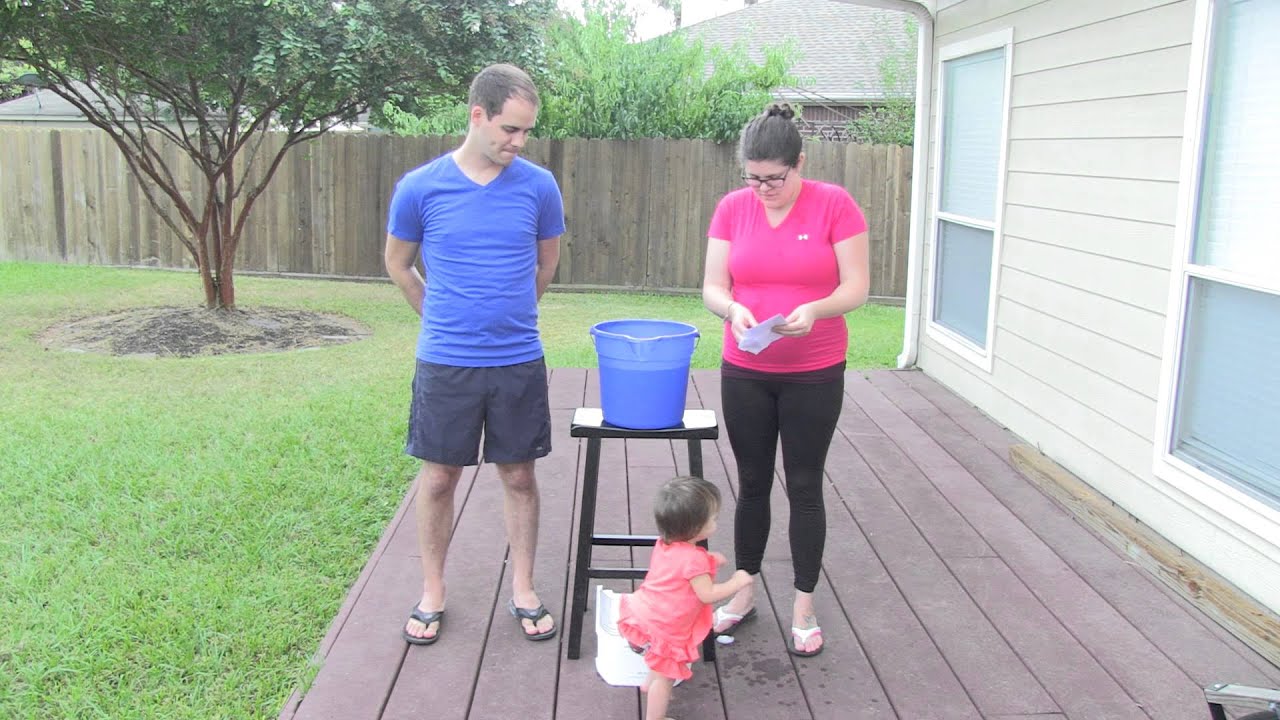 Ice Bucket Challenge Gender Reveal