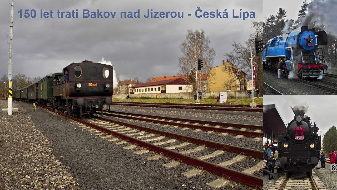 150 let trati Bakov nad Jizerou - Česká Lípa | 11.11.2017