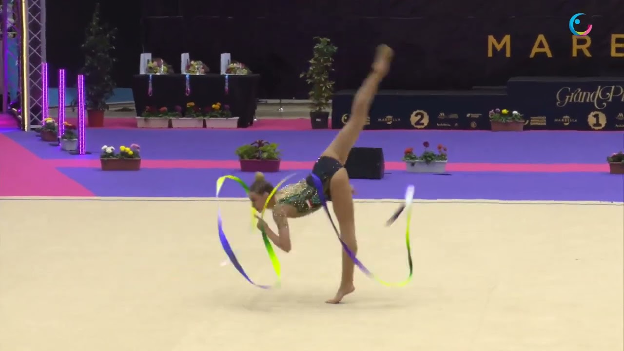Liliana Lewinska (POL) Ribbon/Cinta Grand Prix Marbella 2025