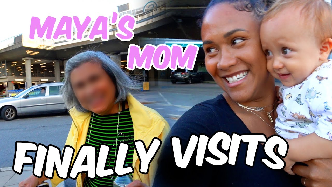 Grandmother Meets Our Baby For The 1st Time | Surprise At Airport