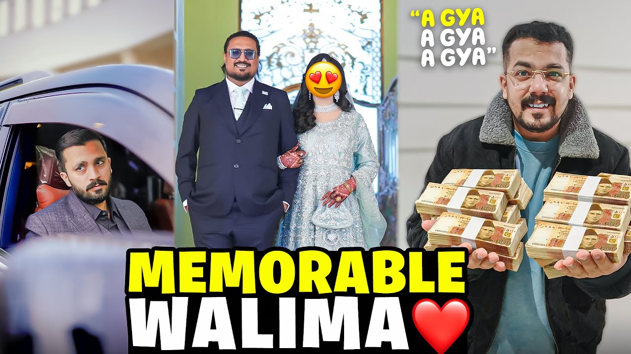 Memorable Walima Alhumdulillah😍Cousin sy Udhar Salami mangwai😭