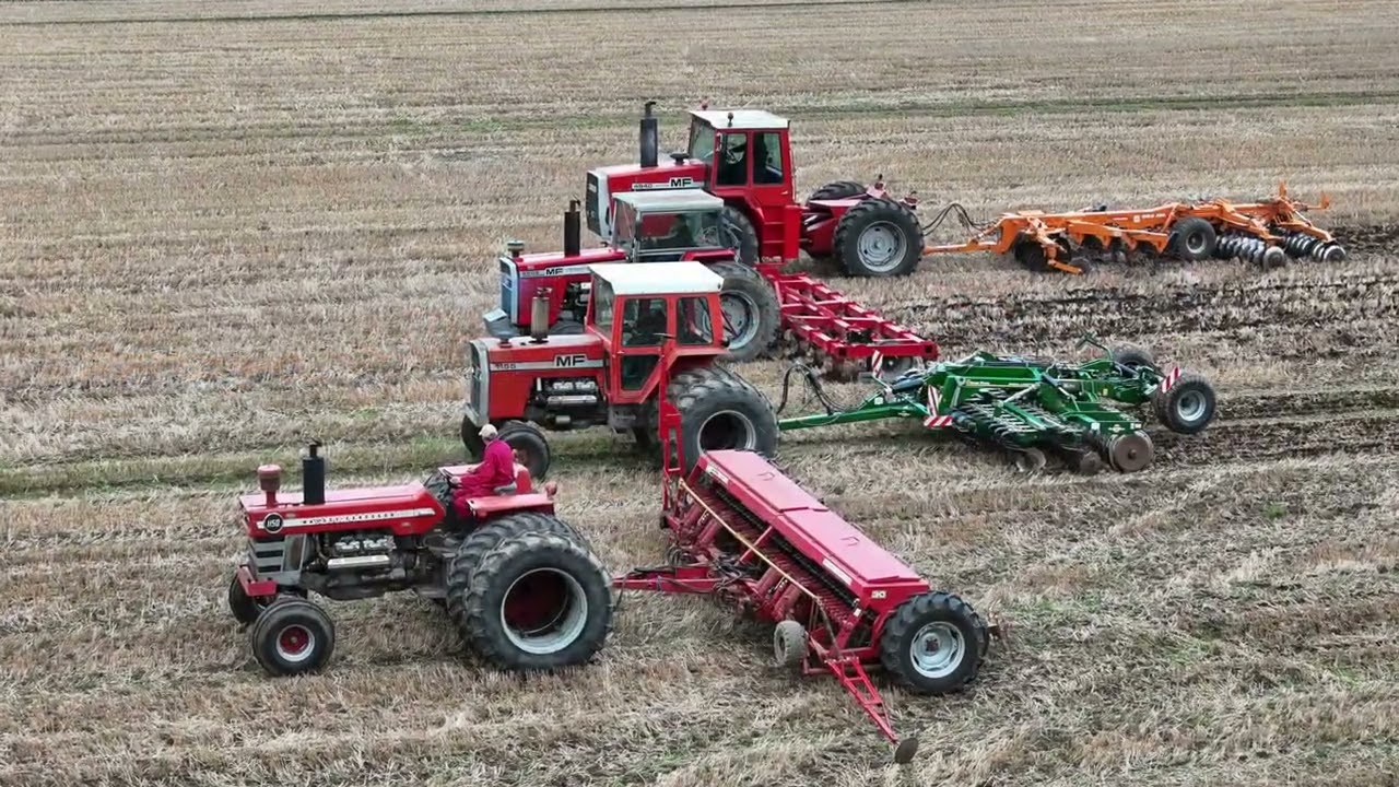 Massey Ferguson, Classic Tractor Magazine BEHIND THE SCENES, 2805, 1155, 4840, 1150 V8 Photo Shoot