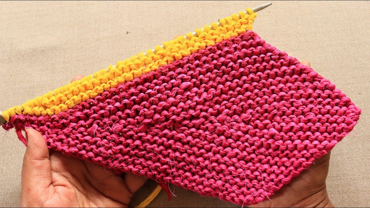 कई रंगों की कलियों वाला पायदान बनाएं।  Doormat new design । @vmshcreation