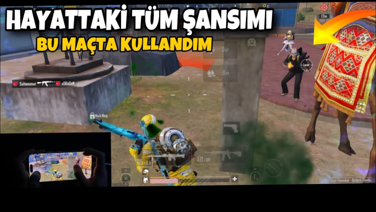 TÜM ŞANSIMI KULLANDIĞIM O MAÇ ! RONDO HARİTASI 29 KİLLS | Pubg Mobile