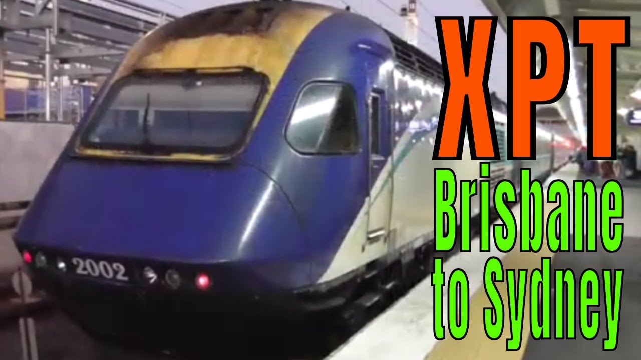 Riding the XPT from Brisbane to Sydney - Pt1 Brisbane to Casino @kartwheelkarl#hst #train #xpt