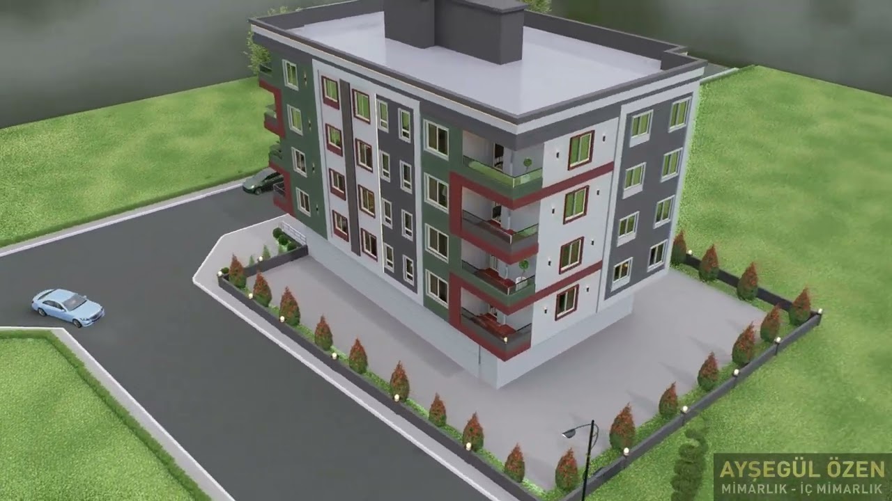 DKY İnşaat Animasyon Şanlıurfa Cephe Tasarımı Betopan Kaplama