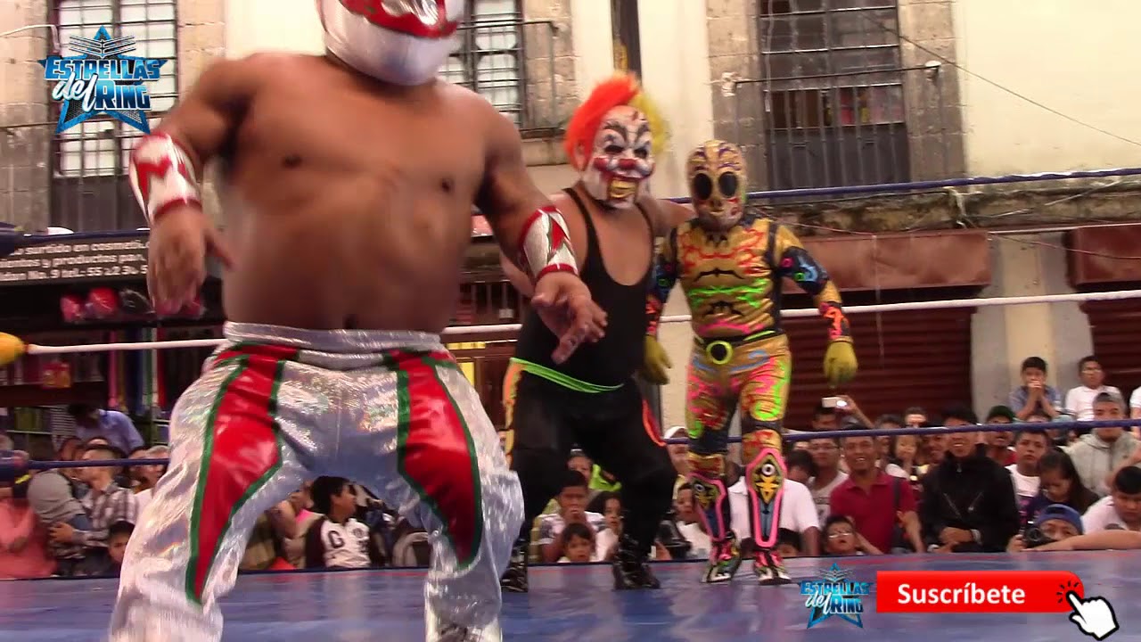 Micro Man y Ángel vs Chamuel y Mije