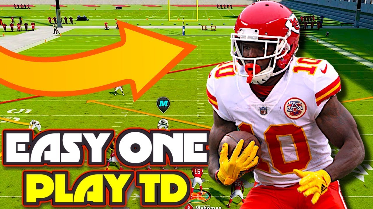 EASY One Play Touchdown Beats ANY Coverage! Best Madden 22 Money Play!