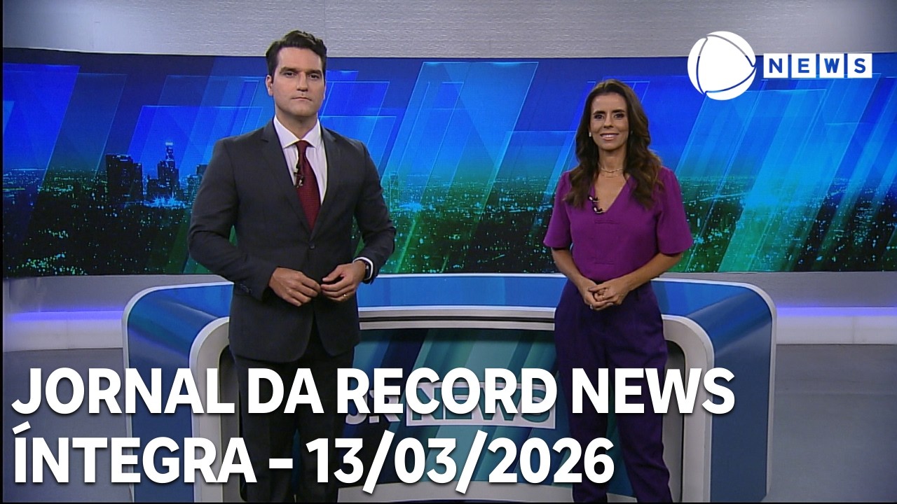 Jornal da Record News - 13/03/2026
