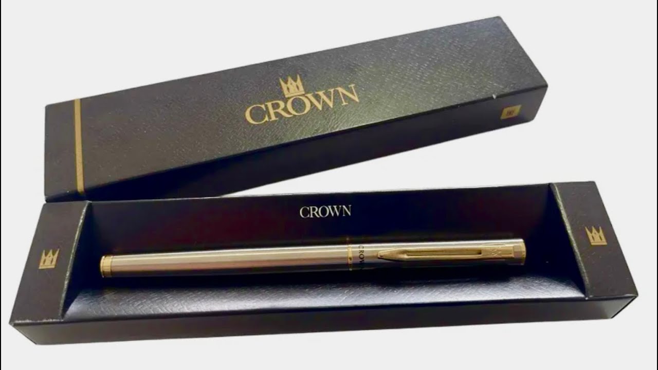 Caneta Tinteiro Crown Capricci - Análise e escrita na prática