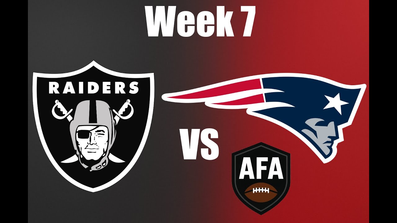 Patriots at Raiders